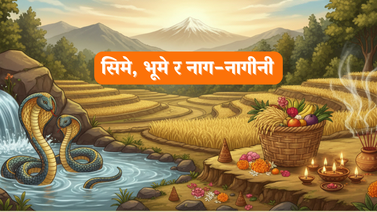 what is shime, bhume, naag nangin.